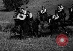 Image of girls train as calvary Culver City California USA, 1934, second 28 stock footage video 65675044117
