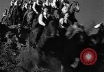 Image of girls train as calvary Culver City California USA, 1934, second 46 stock footage video 65675044117
