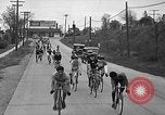 Standbild Fahrrad Rennen United States USA, 1934, aus Sekunde 18 historischem Filmmaterial Videoclip 65675044120