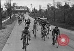 Standbild Fahrrad Rennen United States USA, 1934, aus Sekunde 19 historischem Filmmaterial Videoclip 65675044120
