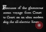 Immagine di Panama Pacific Liner New York United States USA, 1931, secondo 24 filmato di repertorio 65675044121