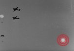 Image of French paratroops jump South East Asia, 1952, second 4 stock footage video 65675044126