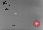 Image of French paratroops jump South East Asia, 1952, second 6 stock footage video 65675044126