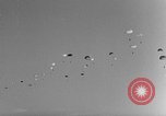 Image of French paratroops jump South East Asia, 1952, second 32 stock footage video 65675044126