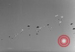 Image of French paratroops jump South East Asia, 1952, second 34 stock footage video 65675044126
