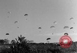 Image of French paratroops jump South East Asia, 1952, second 38 stock footage video 65675044126