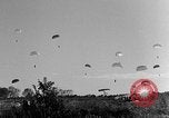 Image of French paratroops jump South East Asia, 1952, second 39 stock footage video 65675044126
