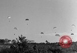Image of French paratroops jump South East Asia, 1952, second 41 stock footage video 65675044126