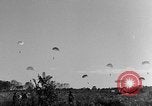 Image of French paratroops jump South East Asia, 1952, second 43 stock footage video 65675044126