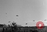 Image of French paratroops jump South East Asia, 1952, second 44 stock footage video 65675044126