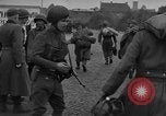 Image of German troops surrender at end of war Tangermunde Germany, 1945, second 39 stock footage video 65675044134
