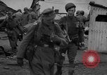 Image of German troops surrender at end of war Tangermunde Germany, 1945, second 55 stock footage video 65675044134