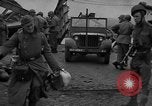Image of German troops surrender at end of war Tangermunde Germany, 1945, second 57 stock footage video 65675044134