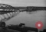 Image of Crossing destroyed Tangermunde bridge Germany, 1945, second 7 stock footage video 65675044139