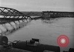 Image of Crossing destroyed Tangermunde bridge Germany, 1945, second 10 stock footage video 65675044139