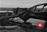 Image of Crossing destroyed Tangermunde bridge Germany, 1945, second 12 stock footage video 65675044139