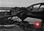 Image of Crossing destroyed Tangermunde bridge Germany, 1945, second 17 stock footage video 65675044139