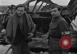 Image of Crossing destroyed Tangermunde bridge Germany, 1945, second 20 stock footage video 65675044139