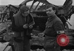 Image of Crossing destroyed Tangermunde bridge Germany, 1945, second 23 stock footage video 65675044139