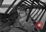 Image of Crossing destroyed Tangermunde bridge Germany, 1945, second 34 stock footage video 65675044139