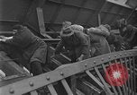 Image of Crossing destroyed Tangermunde bridge Germany, 1945, second 45 stock footage video 65675044139