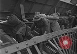 Image of Crossing destroyed Tangermunde bridge Germany, 1945, second 46 stock footage video 65675044139