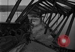 Image of Crossing destroyed Tangermunde bridge Germany, 1945, second 57 stock footage video 65675044139