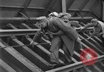 Image of Germans flee Soviets at River Elbe Germany, 1945, second 27 stock footage video 65675044141