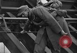 Image of Germans flee Soviets at River Elbe Germany, 1945, second 32 stock footage video 65675044141
