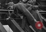 Image of Germans flee Soviets at River Elbe Germany, 1945, second 33 stock footage video 65675044141