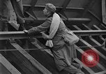Image of Germans flee Soviets at River Elbe Germany, 1945, second 49 stock footage video 65675044141