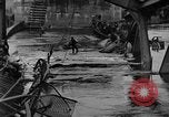 Image of Germans flee Soviets at River Elbe Germany, 1945, second 56 stock footage video 65675044141