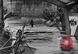 Image of Germans flee Soviets at River Elbe Germany, 1945, second 58 stock footage video 65675044141