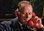 Standbild NORAD Raketenabwehrsimulation im Kalten Krieg United States USA, 1962, aus Sekunde 42 historischem Filmmaterial Videoclip 65675044166