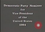 Image of Geraldine Ferraro Washington DC USA, 1984, second 9 stock footage video 65675044171