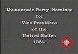 Image of Geraldine Ferraro Washington DC USA, 1984, second 10 stock footage video 65675044171
