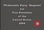 Image of Geraldine Ferraro Washington DC USA, 1984, second 11 stock footage video 65675044171