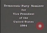Image of Geraldine Ferraro Washington DC USA, 1984, second 12 stock footage video 65675044171