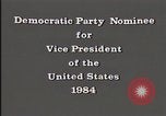 Image of Geraldine Ferraro Washington DC USA, 1984, second 13 stock footage video 65675044171