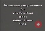 Image of Geraldine Ferraro Washington DC USA, 1984, second 14 stock footage video 65675044171