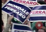 Image of Geraldine Ferraro Washington DC USA, 1984, second 61 stock footage video 65675044171