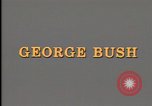 Image of George H Walker Bush Washington DC USA, 1984, second 4 stock footage video 65675044173