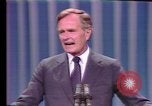 Image of George H Walker Bush Washington DC USA, 1984, second 16 stock footage video 65675044173