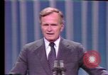 Image of George H Walker Bush Washington DC USA, 1984, second 18 stock footage video 65675044173