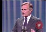 Image of George H Walker Bush Washington DC USA, 1984, second 20 stock footage video 65675044173