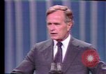 Image of George H Walker Bush Washington DC USA, 1984, second 24 stock footage video 65675044173