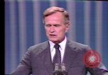 Image of George H Walker Bush Washington DC USA, 1984, second 25 stock footage video 65675044173