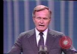 Image of George H Walker Bush Washington DC USA, 1984, second 28 stock footage video 65675044173