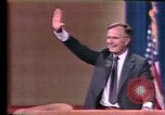 Image of George H Walker Bush Washington DC USA, 1984, second 40 stock footage video 65675044173