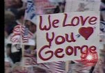 Image of George H Walker Bush Washington DC USA, 1984, second 43 stock footage video 65675044173